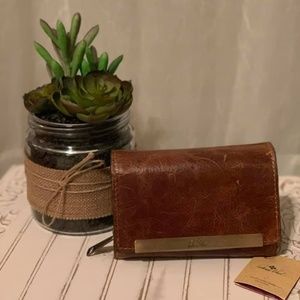 PATRICIA NASH Cametti Leather Trifold Wallet